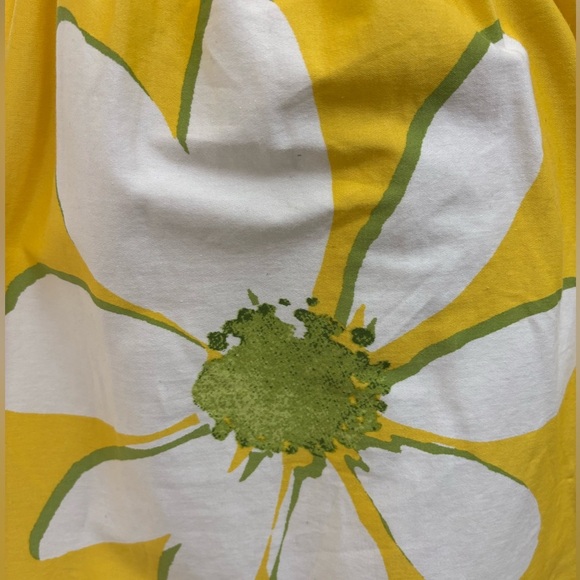 Studio I Yellow Sleeveless Daisy Print Sundress - Picture 6 of 9